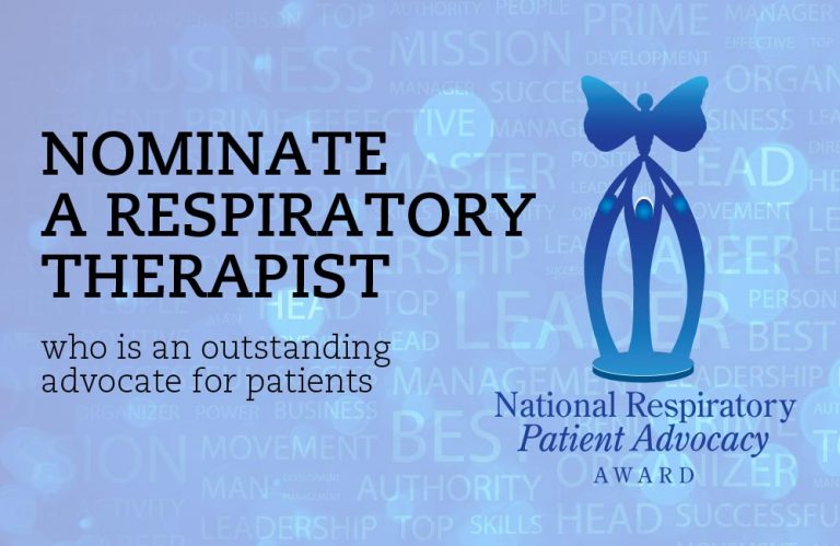 National Respiratory Patient Award
